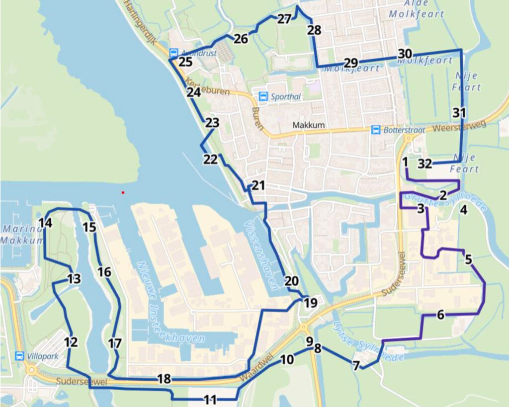 Parcours 8 km